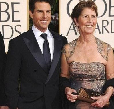 Jack South ex-wife Marry Le and stepson Tom Cruise.